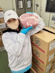 新年初枝肉入荷いたしました！